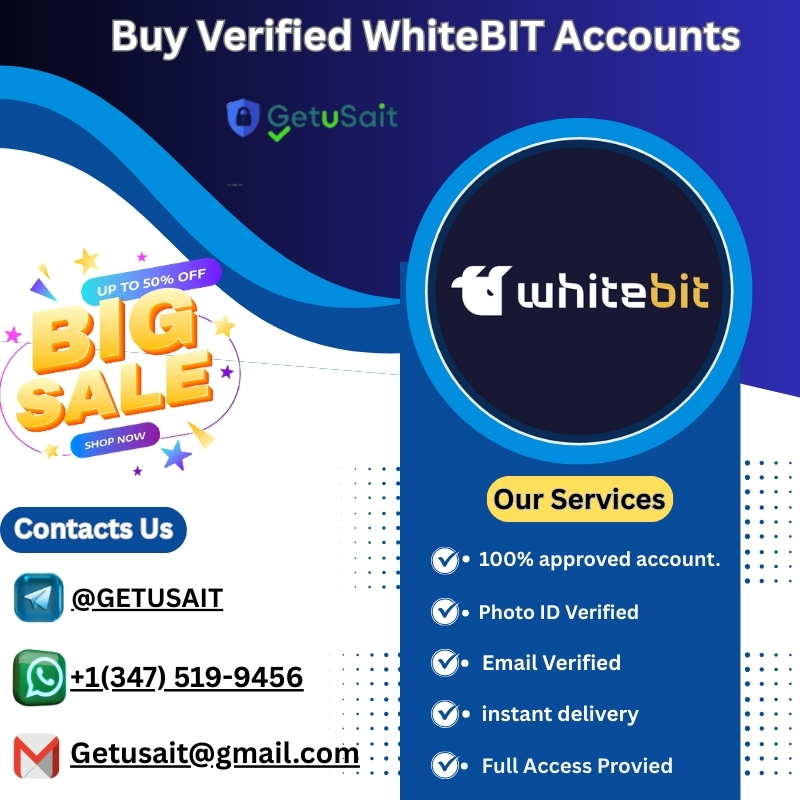 Buy Verified WhiteBIT Accounts