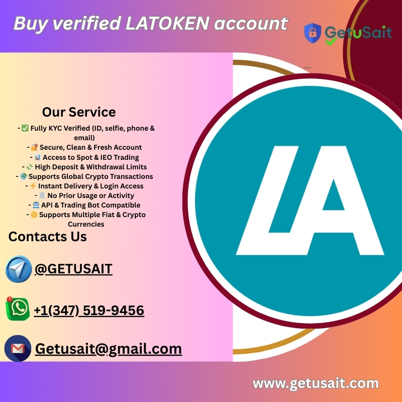 Buy Verified LATOKEN Accounts