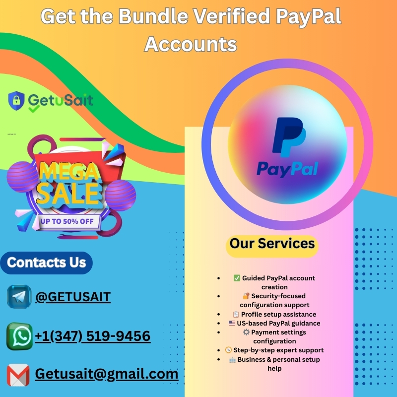 Get the Bundle Verified PayPal Accounts