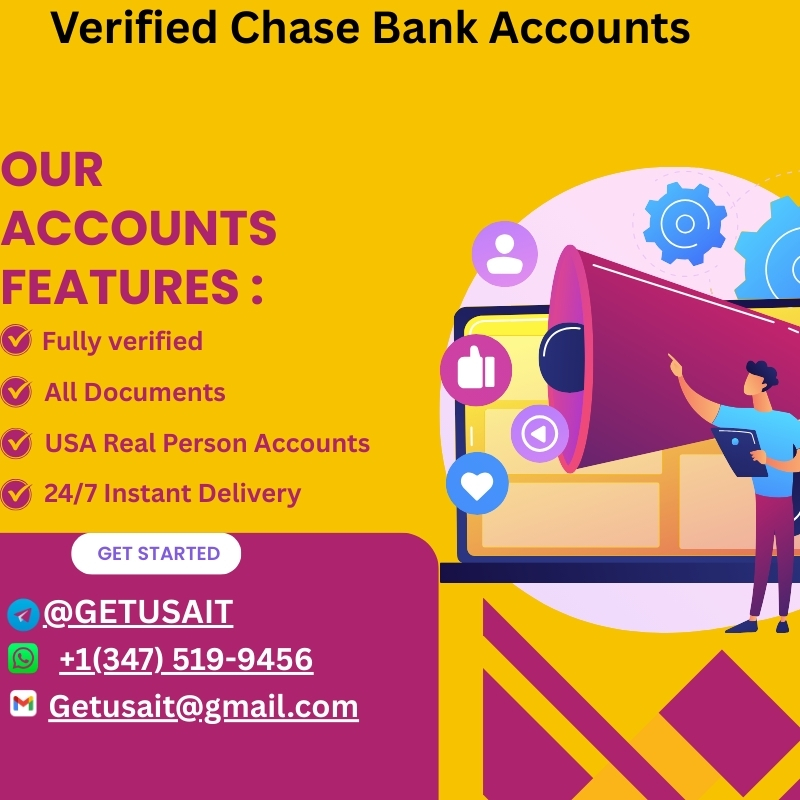 Verified Chase Bank Accounts